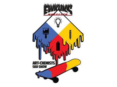 Ewkuks presents Art-Chemists SK8 Show. Courtesy of Ewkuks