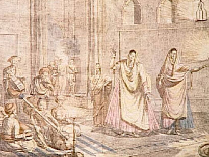 Trésors de la bibliothèque. Courtesy of Musée Guimet