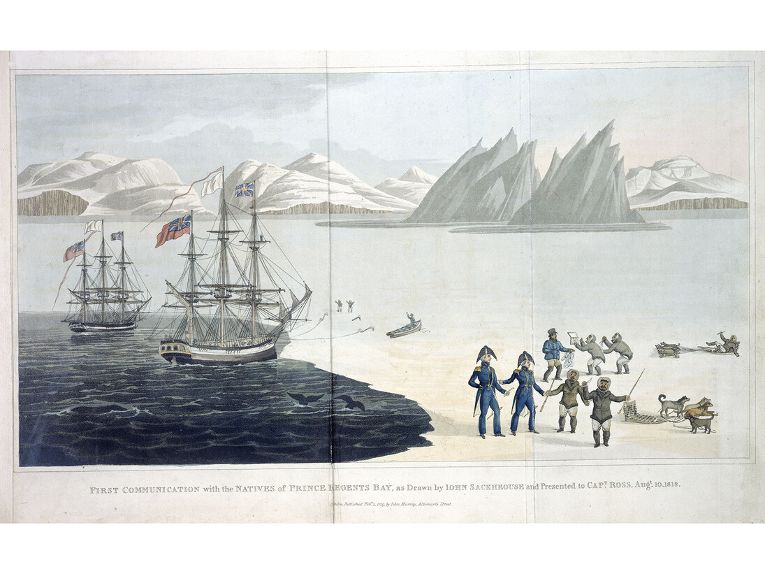 John Ross, A Voyage of Discovery … enquiring into the possibility of a North-West Passage. London, 1819. Photography courtesy of the British Library