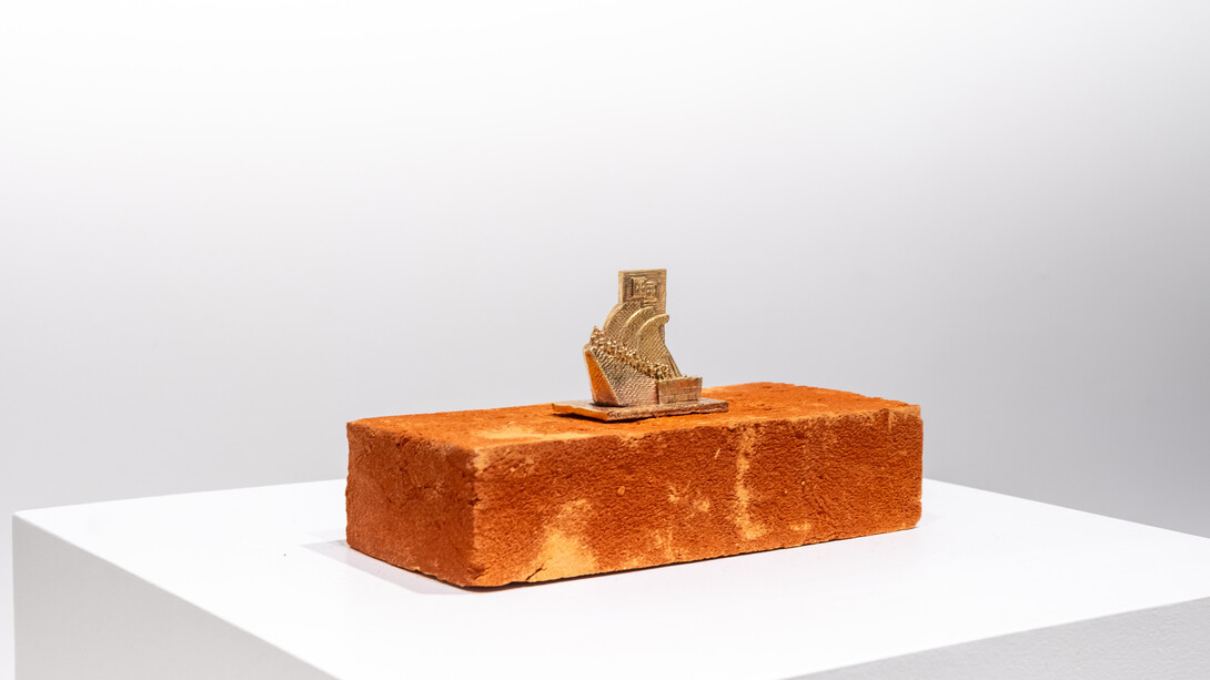 Installation View, Jaime Lauriano, Why Don’t You Know About Western Remains?, 2024. Courtesy of Nara Roesler Gallery