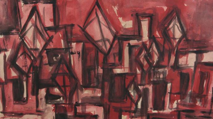 Rasheed Araeen. Courtesy of Aicon Gallery