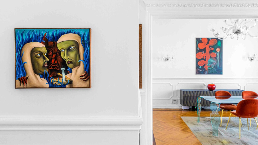 Andrea Festa's home gallery, ph. Matteo Lippera