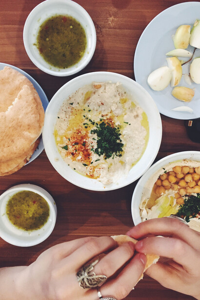 Hummus, preparation