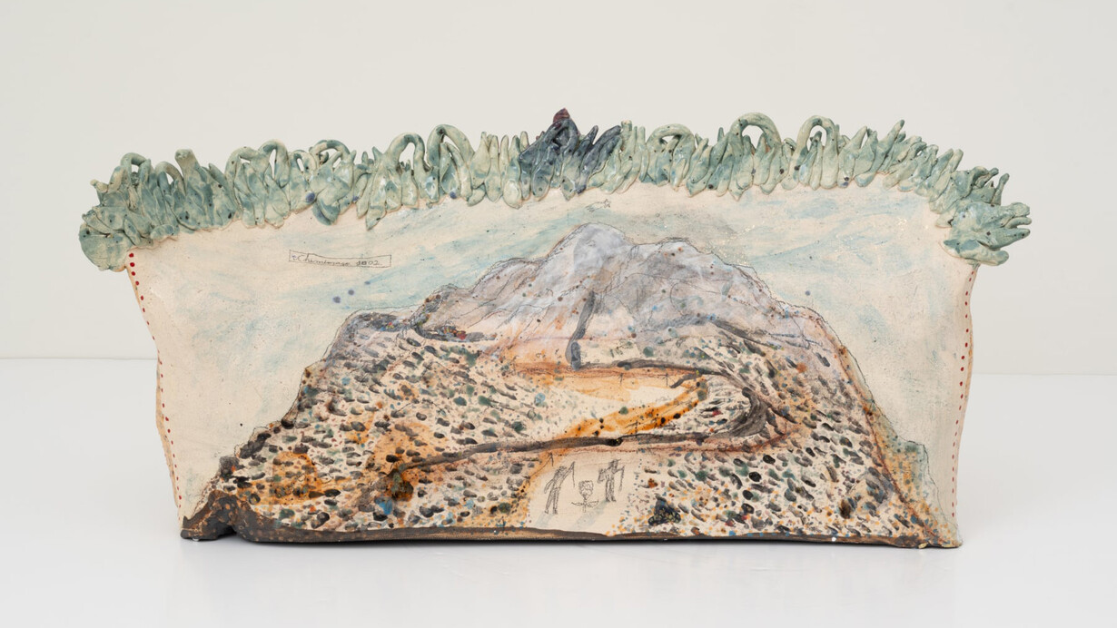 Samuel Sarmiento, Untitled (Humboldt and Bonpland on the top of the world, 1802), 2025. Courtesy of Andrew Edlin Gallery