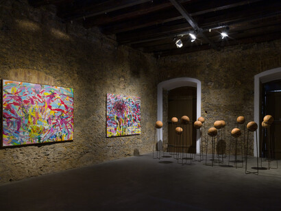 Vários artistas, Concordar em discordar, vista da exposição. Cortesia de A Gentil Carioca