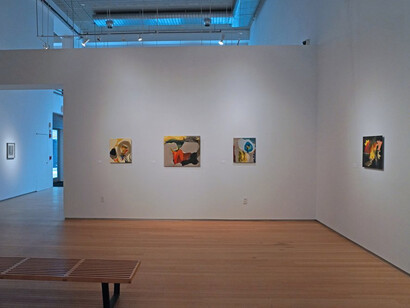 Lynn McCarty, Color stir, exhibition view. Courtesy of Nancy Hoffman Gallery