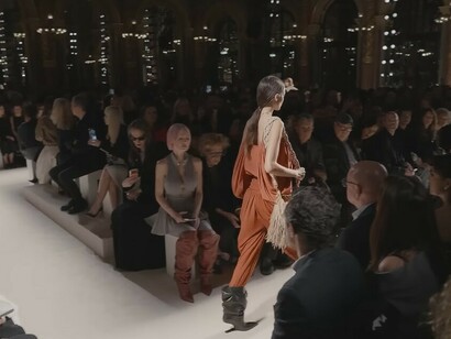 Olivier Rousteing’s Balmain Spring Summer 2026 runway expresses a continuous flow of emotion