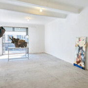 Peter Buggenhout, Regarder à travers, vue d'exposition. Avec l'aimable autorisation de la Galerie Laurent Godin