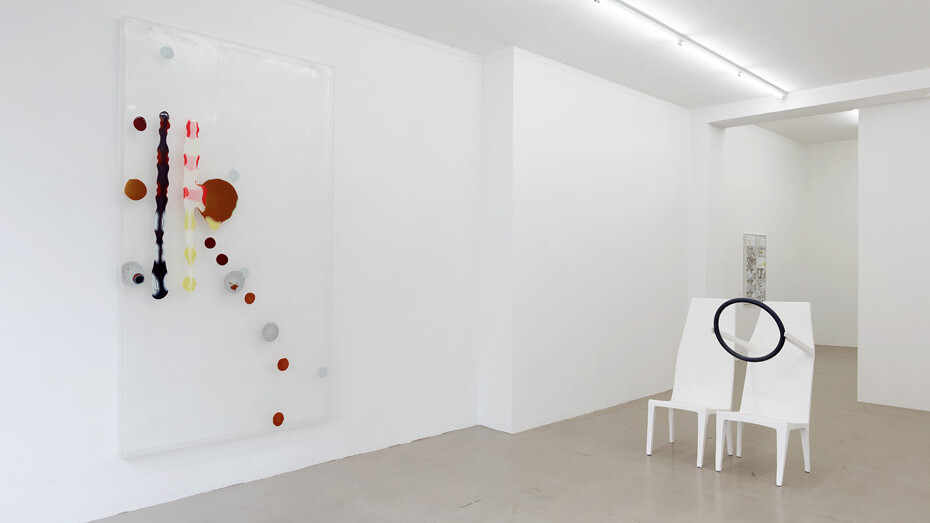 installation view "4x Düsseldorf: Helmut Dorner, Inge Mahn, Natalie Czech, Esther Kläs", Kadel Willborn, Düsseldorf, Germany, 2018.
