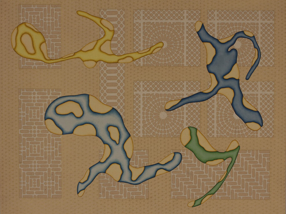 Alexander Gorlizki, Floating Forms, Courtesy Galerie Eric Mouchet