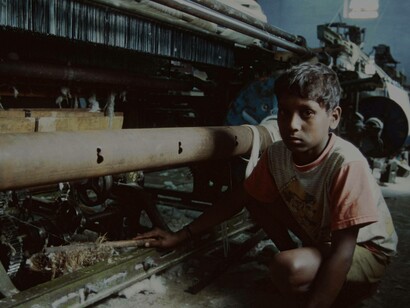 Child labor in textile mills