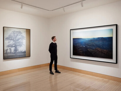 Richard Learoyd, exhibition view. Courtesy of Fraenkel Gallery