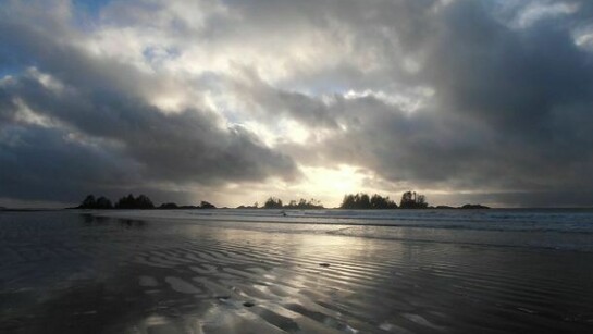 Tofino´s beach. Calm and beauty