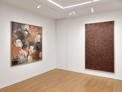 New York city circa 1960: works from the collection of Robert A. Ellison, Jr., exhibition view. Courtesy of Schoelkopf Gallery