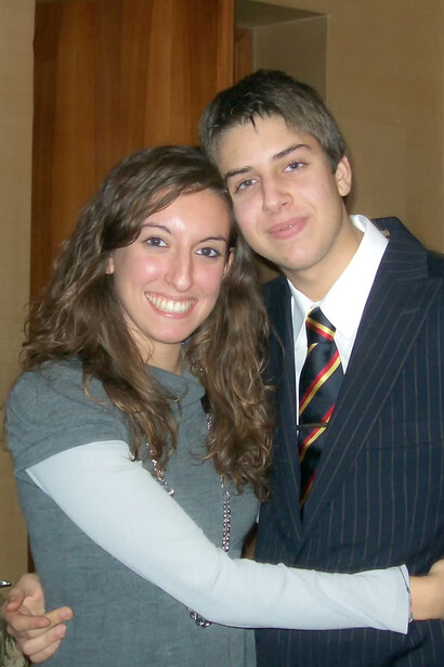 I miei nipoti Carlotta e Tommaso