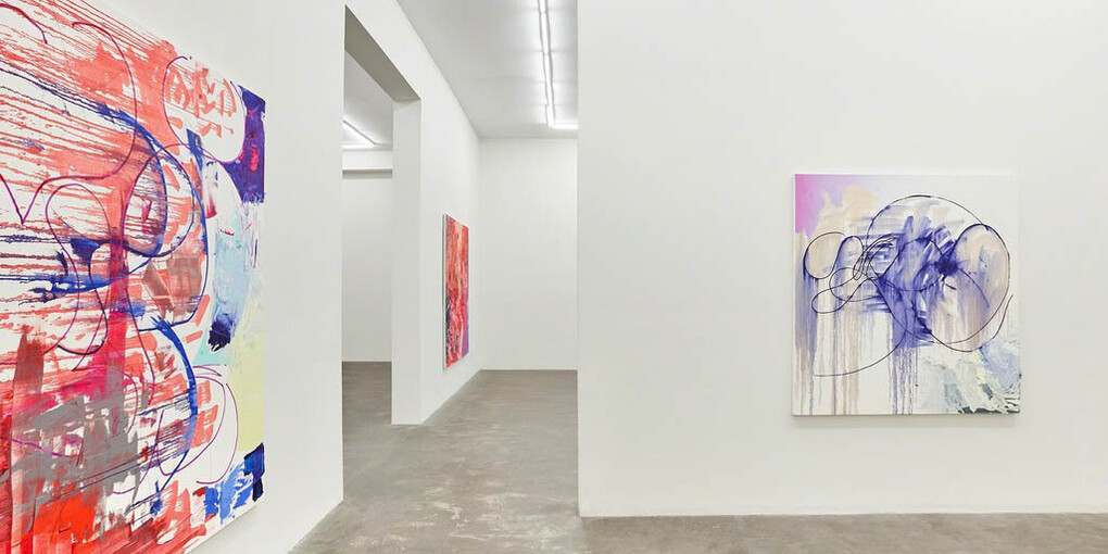 My Lips are Blue for You. Courtesy of Praz-Delavallade