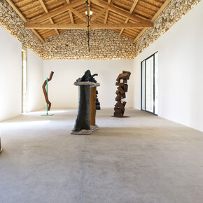 Bernard Pagès, Voir à travers, vue d'exposition. Avec l'aimable autorisation de Ceysson et Bénétière