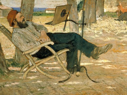 Giovanni Fattori, Diego Martelli a Castiglioncello (1867) 