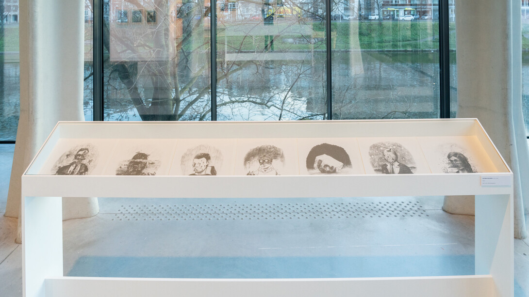 Divers artistes, La triennale internationale de la gravure contemporaine, vue de l'exposition. Avec l'aimable autorisation de La Boverie