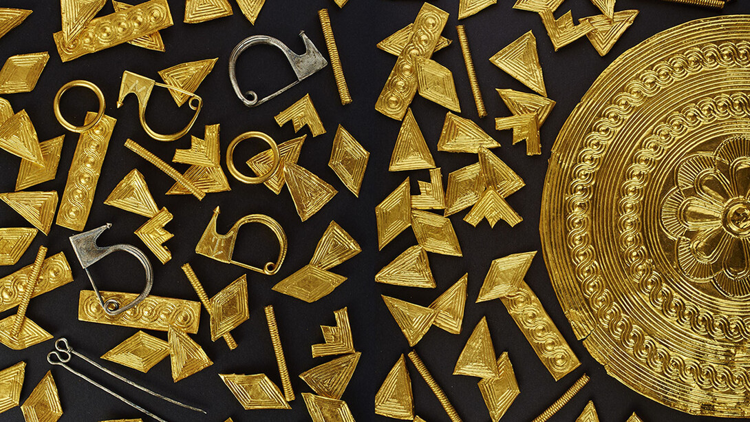 These gold, silver and amber pieces were found in the grave of an Illyrian woman, suggesting she had power and high standing in her community, Iron Age, 550–450 BCE. Courtesy of the National Museum of Serbia and the Canadian Museum of History 