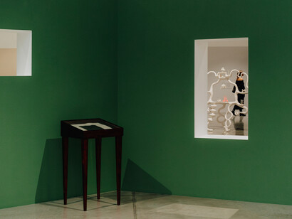 Various artists, Looking away. Women artists in the Zuzāns Collection: 2000–2026, exhibition view. Courtesy of Zuzeum Art Museum