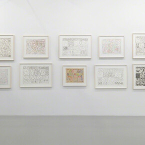 Stanley Whitney, Exhibition view. Courtesy of Lisson 