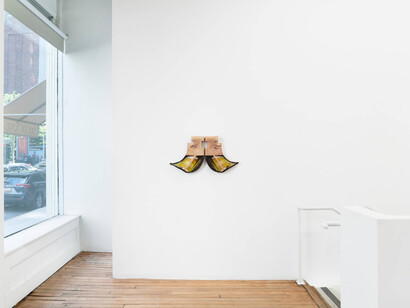 CrossLypka, Sports, exhibition view. Courtesy of Bureau Gallery