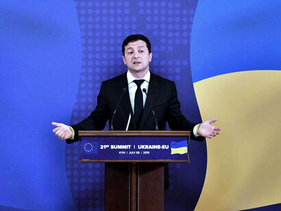 El presidente ucranio, Volodímir Zelenski