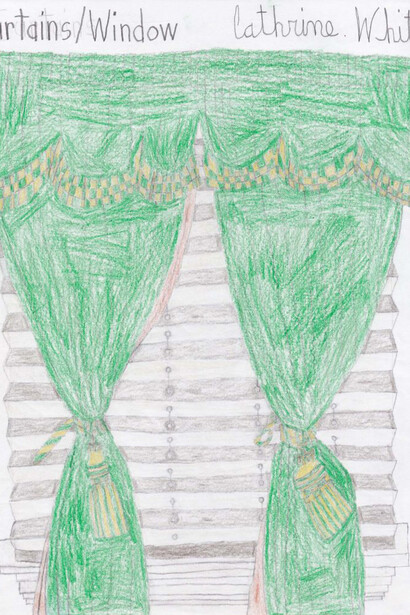 Cathrine Whited, Curtains / window. Courtesy of Western Exhibitions Gallery