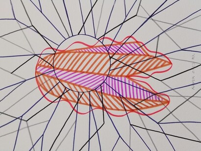 Desenhos de Xana estarão expostos na Galeria Trem em Faro, Portugal