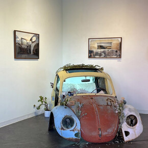 Katherine Flynn, The shape of what remains, exhibition view. Courtesy of bG Gallery