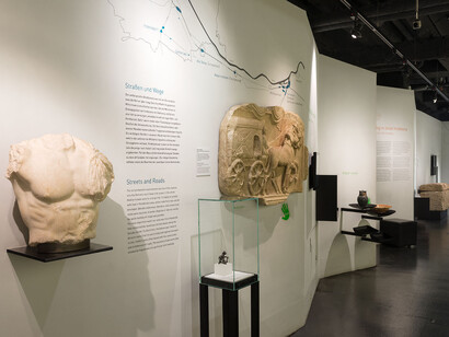 Römermuseum, ausstellungansicht. Mit freundlicher genehmigung des Musa Museums