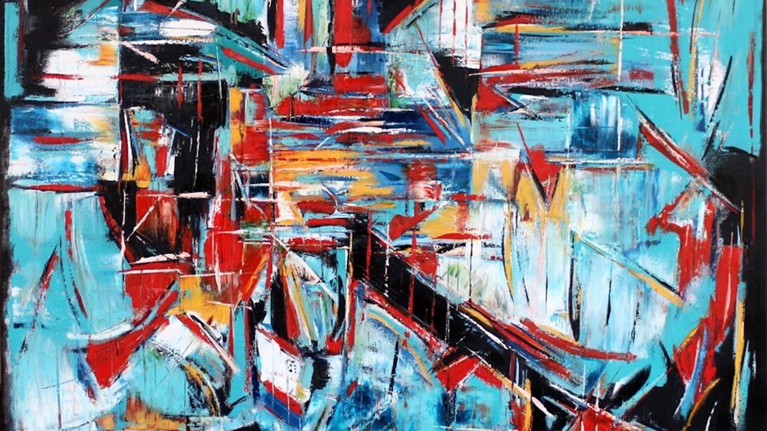 Luisa Modoni, Gian Luca Galavotti & Luca Boatta. Courtesy of Galleria Wikiarte