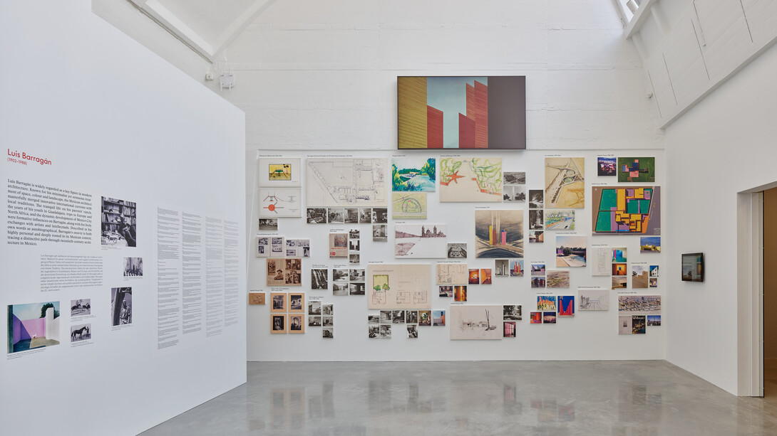 Luis Barragán, Barragán gallery, exhibition view. Courtesy of Vitra Design Museum