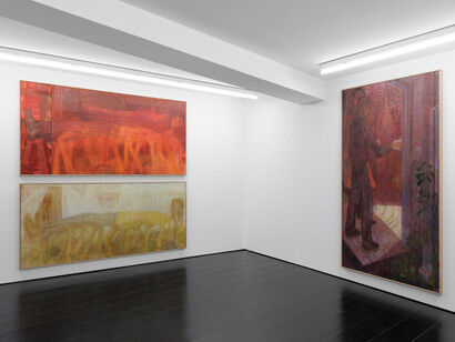 Travis MacDonald, Autoluminescent, ausstellungsansicht. Mit freundlicher genehmigung von Contemporary Fine Arts