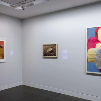 Verschiedene künstler, Mahlzeit! Feinkunsthalle, ausstellungsansicht. Mit freundlicher genehmigung der Kunstsammlungen Chemnitz