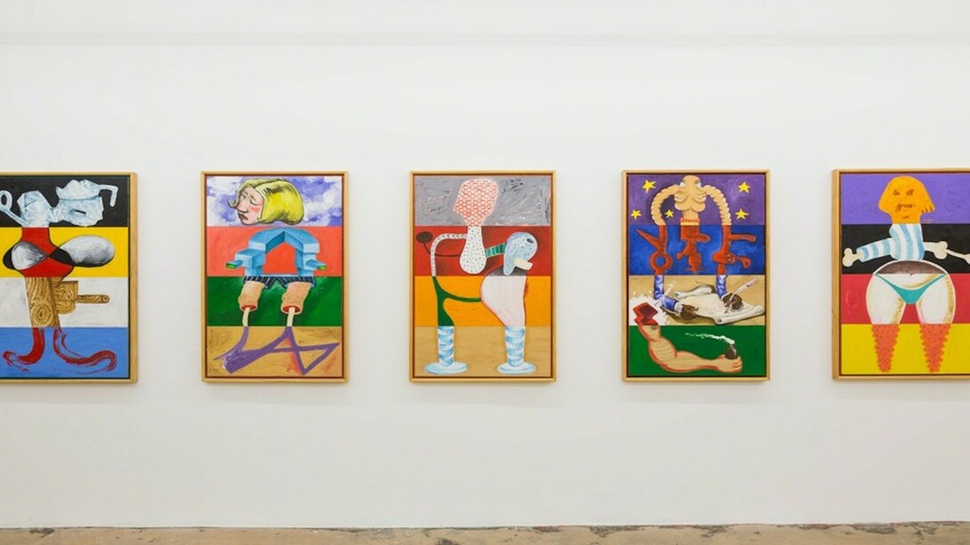 Ray Smith Studio, Exhibition view. Courtesy of Nina Johnson 