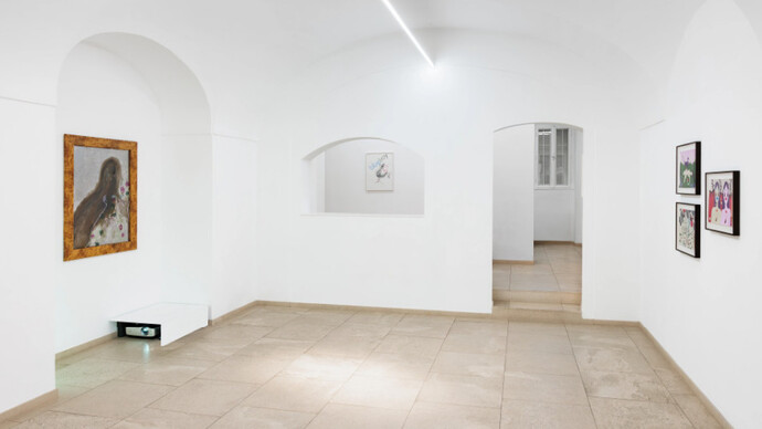 Verschiedene Künstler, Requiem, ausstellungsansicht. Mit freundlicher genehmigung der Galerie nächst St. Stephan