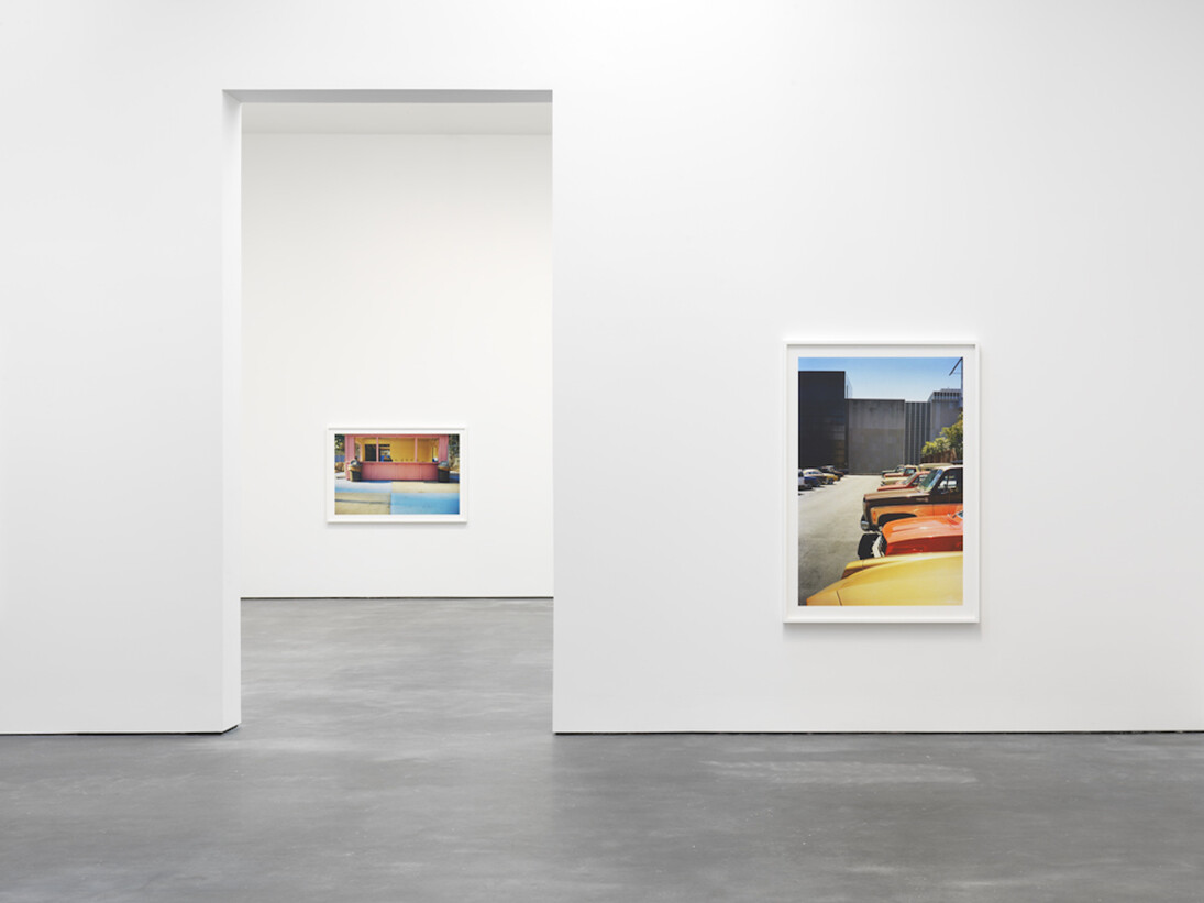 William Eggleston The Democratic Forest, Exhibition view. Courtesy of David Zwirner