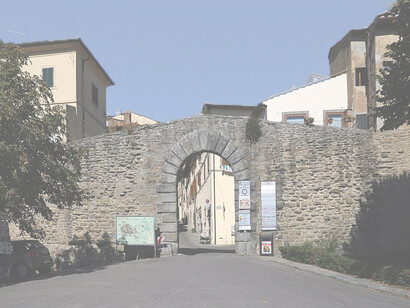 Porta Sant'Agostino, Cortona, Italia