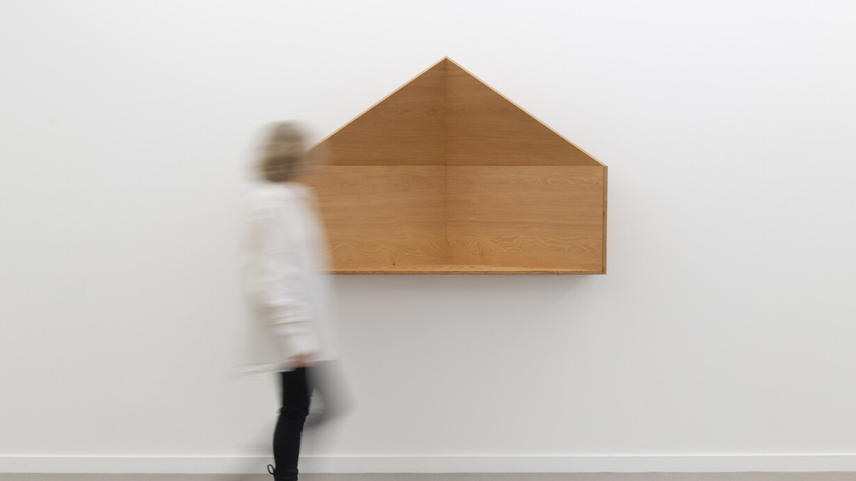 Stephen Burks, Altar, 2023, Douglas fir, 39 1/2 x 59 x 12 3/4 inches