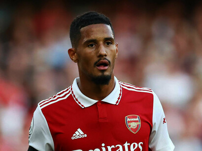 William Saliba, défenseur central du FC Arsenal