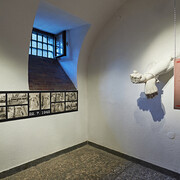 Stari pisker, the memorial space for the victims of Nazi violence, exhibition view. Courtesy of Museum of recent history Celje