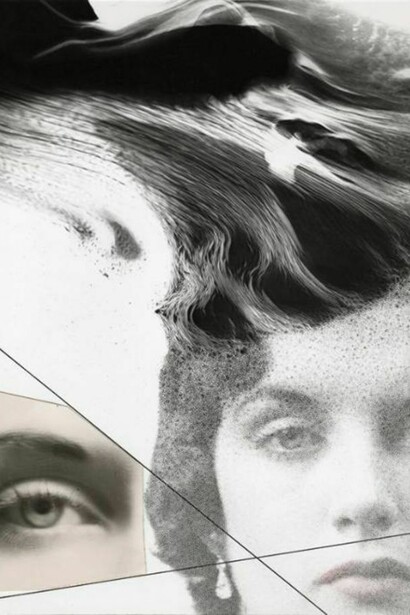 Herbert Matter, Untitled, c. early 1950s, Vintage gelatin silver print collage, 11 1/4 x 8 1/2 inches