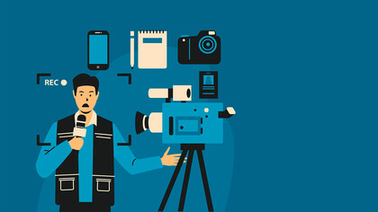 Animação de jornalista. Um desafio para os próprios jornalistas