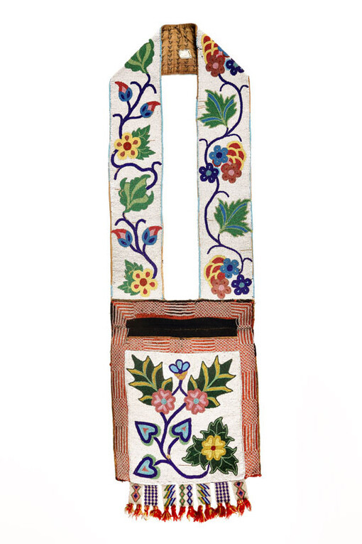 Bandolier bag, Anishinaabe, 1865-1880. Courtesy of McCord Stewart Museum