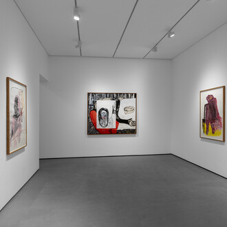 Virginia Chihota, Munoonei kana makaditarisa nhai Mwari?/What do you see when you look at me ohh God? Exhibition view. Courtesy of Tiwani Contemporary