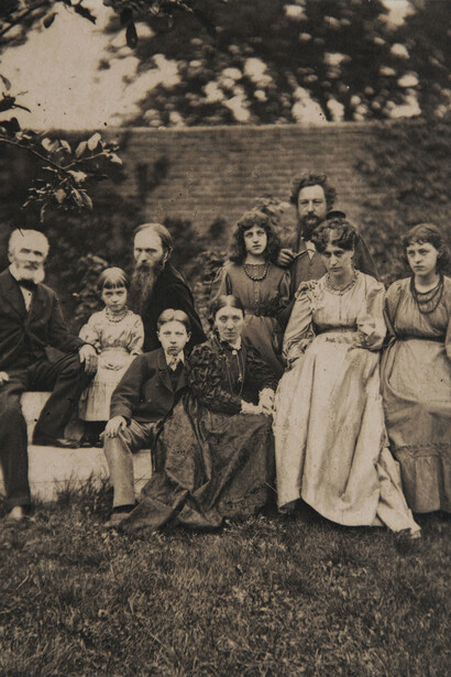 Detail from: Yinka Shonibare, 'The William Morris Family Album', 2015, Copyright the artist, Courtesy the artist, Stephen Friedman Gallery, London, Commissioned by William Morris Gallery