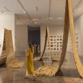 Varios artistas, La albufera, vista de exhibición. Cortesía de IVAM