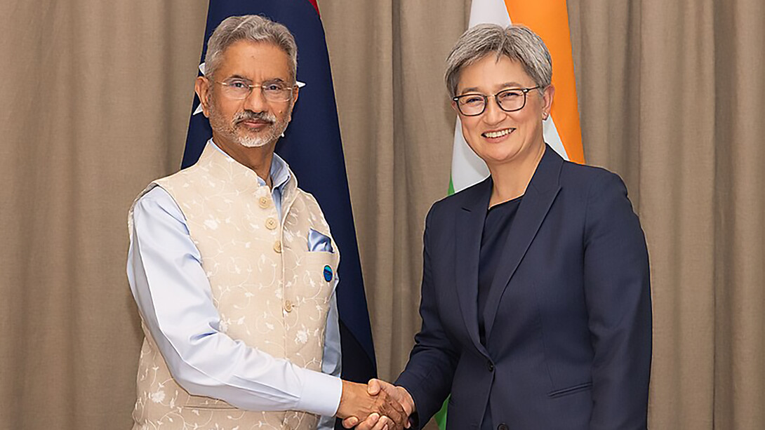 Senator the Hon. Penny Wong, Minister for Foreign Affairs meets with Indian Minister for Foreign Affairs, Dr S Jaishankar, at the Indian Ocean Conference (IOC) in Perth on Friday 9 February, 2024